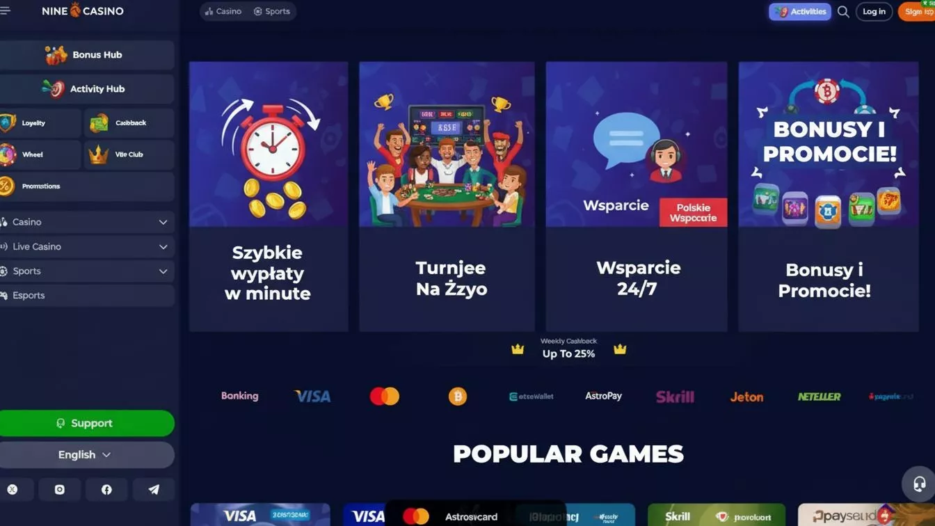 ODBIERZ BONUS - bonus bez depozytu nine casino - Nine Casino | 7
